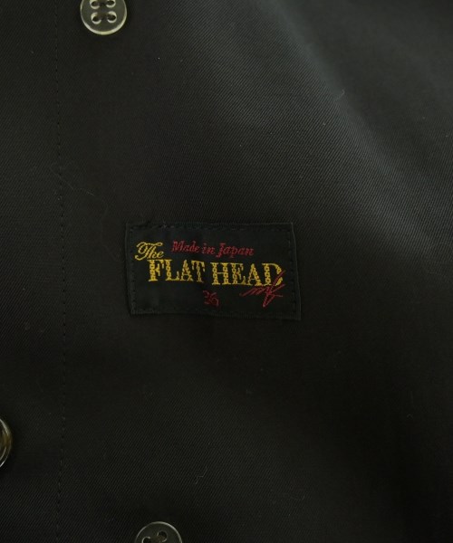 THE FLAT HEAD（ザフラットヘッド）トレンチコート 黒 サイズ:-(XL位) レディース/2200673378019