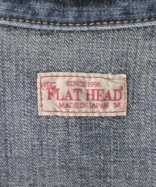 THE FLAT HEAD（ザフラットヘッド）カジュアルシャツ 紺 サイズ:34(XS位) レディース/2200673378026