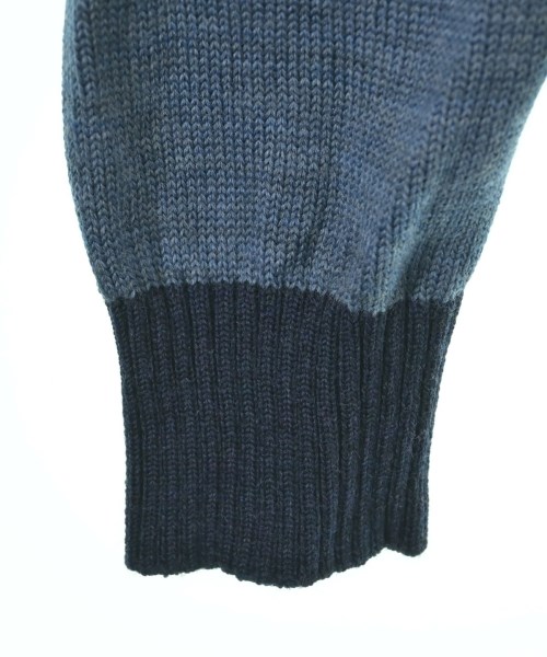 THE FLAT HEAD（ザフラットヘッド）ニット・セーター 青 サイズ:L メンズ/2200657760038