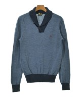 THE FLAT HEAD（ザフラットヘッド）ニット・セーター 青 サイズ:L メンズ/2200657760038