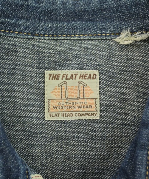 THE FLAT HEAD（ザフラットヘッド）カジュアルシャツ 青 サイズ:42(L位) メンズ/2200731388073