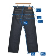 THE FLAT HEAD（ザフラットヘッド）デニムパンツ 紺 サイズ:34(XL位) メンズ/2200689326103