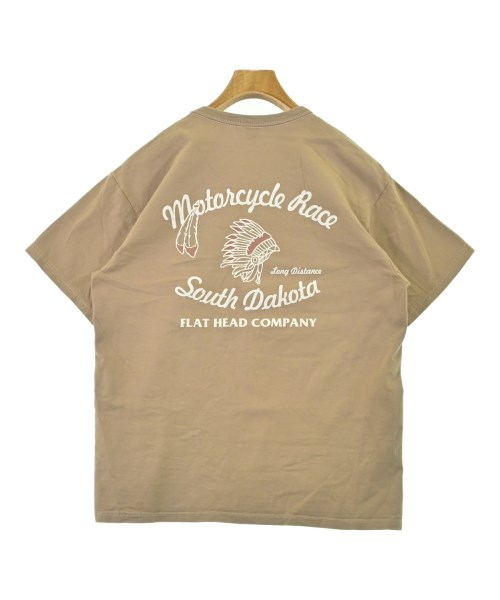 THE FLAT HEAD（ザフラットヘッド）Tシャツ・カットソー 茶 サイズ:42(L位) メンズ/2200689326110