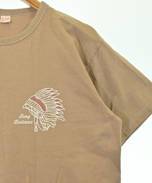 THE FLAT HEAD（ザフラットヘッド）Tシャツ・カットソー 茶 サイズ:42(L位) メンズ/2200689326110