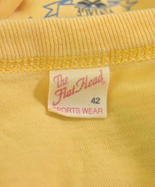 THE FLAT HEAD（ザフラットヘッド）Tシャツ・カットソー 黄 サイズ:42(L位) メンズ/2200689326127
