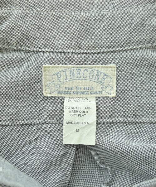PINECONE（パインコーン）カジュアルシャツ グレー サイズ:M メンズ/2200671736088
