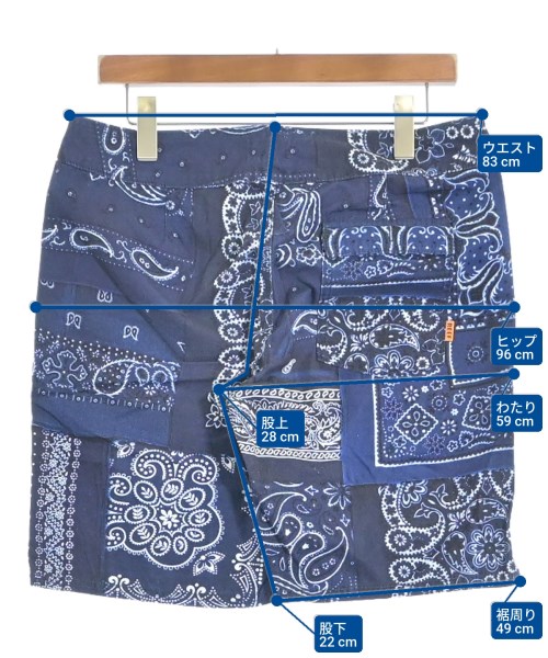 REEF（リーフ）ショートパンツ 紺 サイズ:30(M位) メンズ/2200654534014