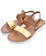 EDER SHOES（エダーシューズ）サンダル 茶 サイズ:EU37(23.5cm位) レディース/2200709863113