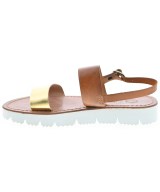 EDER SHOES（エダーシューズ）サンダル 茶 サイズ:EU37(23.5cm位) レディース/2200709863113