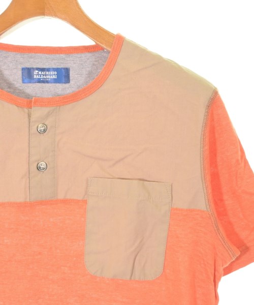 MAURIZIO BALDASSARI（マウリツィオバルダサーリ）Tシャツ・カットソー オレンジ サイズ:48(L位) メンズ/2200643982062