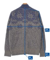 MAURIZIO BALDASSARI（マウリツィオバルダサーリ）カーディガン 茶 サイズ:48(L位) メンズ/2200649101092