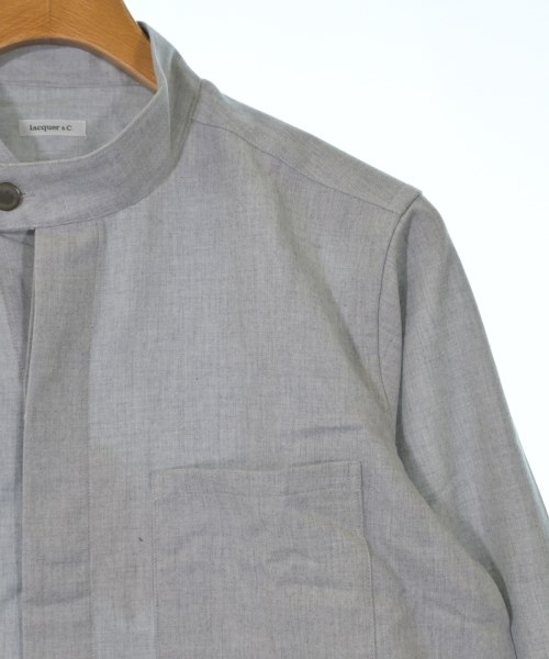 lacquer&c（ラクアアンドシー）カジュアルシャツ グレー サイズ:1(S位) メンズ/2200637229418