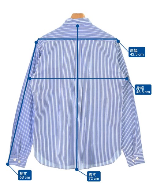 dip（ディップ）カジュアルシャツ 青 サイズ:M メンズ/2200628462022