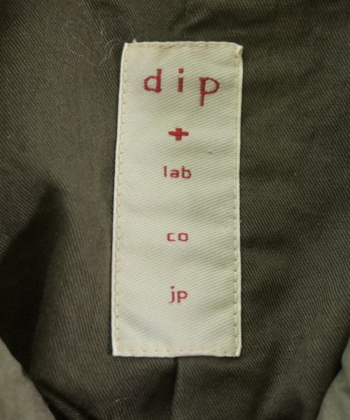 dip（ディップ）ステンカラーコート カーキ サイズ:M メンズ/2200617530107