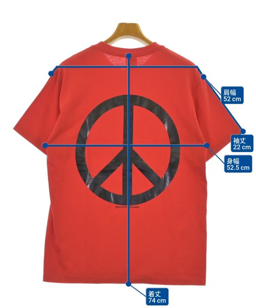 Violet（バイオレット）Tシャツ・カットソー 赤 サイズ:M メンズ/2200691998145