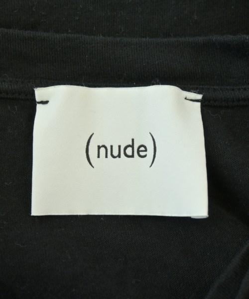nude（ヌード）Tシャツ・カットソー 黒 サイズ:40(M位) レディース/2200702700200