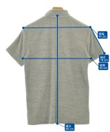 Navy（ネイビー）ポロシャツ グレー サイズ:46(M位) メンズ/2200708748022