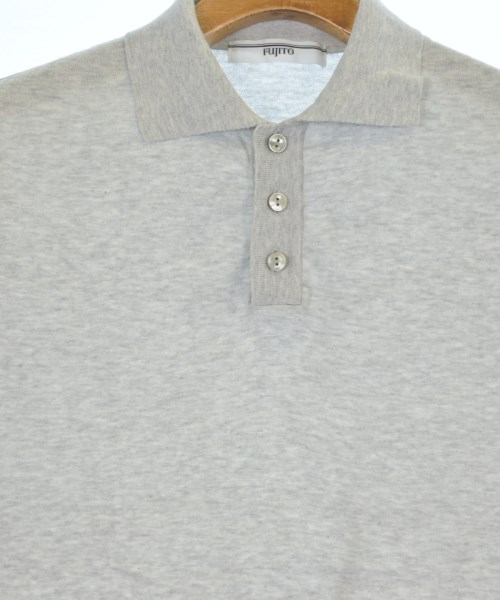 FUJITO（フジト）ポロシャツ グレー サイズ:1(S位) メンズ/2200637396028
