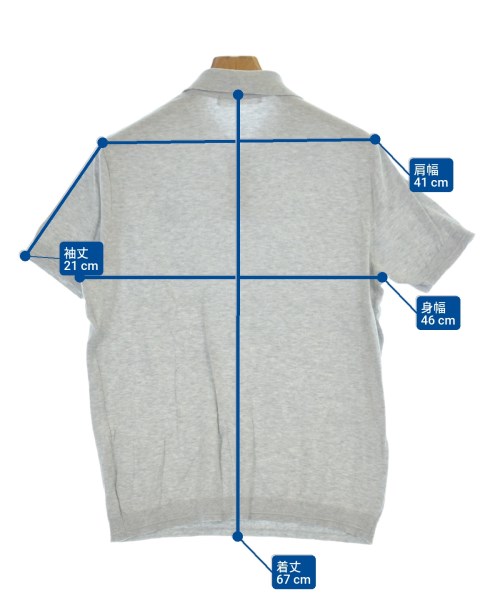 FUJITO（フジト）ポロシャツ グレー サイズ:1(S位) メンズ/2200637396028