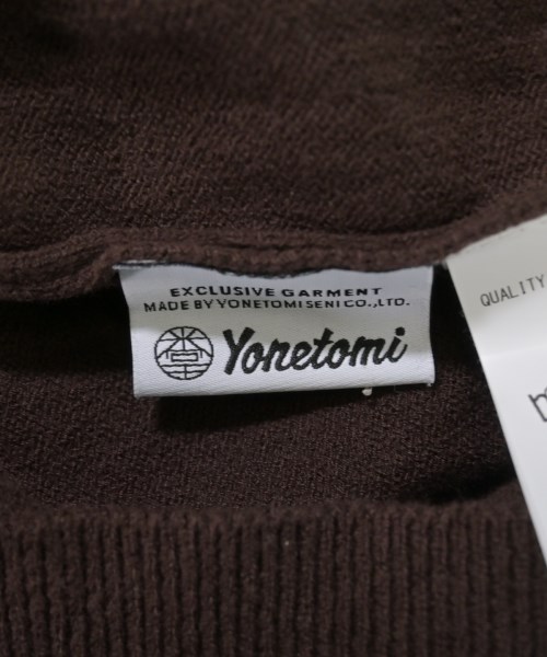 yonetomi（ヨネトミ）ニット・セーター 茶 サイズ:3(L位) メンズ/2200629331082