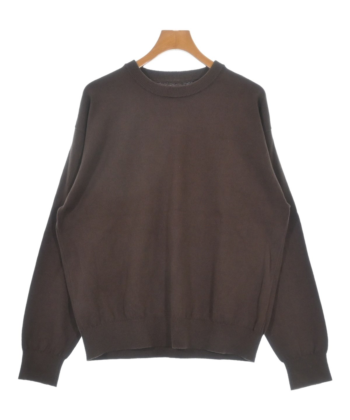 yonetomi（ヨネトミ）ニット・セーター 茶 サイズ:3(L位) メンズ