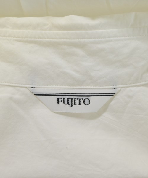 FUJITO（フジト）カジュアルシャツ 白 サイズ:XS メンズ/2200661331132