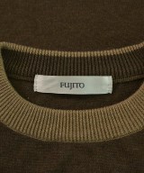 FUJITO（フジト）ニット・セーター 茶 サイズ:2(M位) メンズ/2200661625613