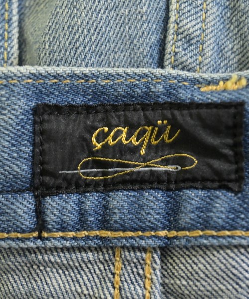 caqu（サキュウ）デニムパンツ 青 サイズ:1(S位) レディース/2200692983102