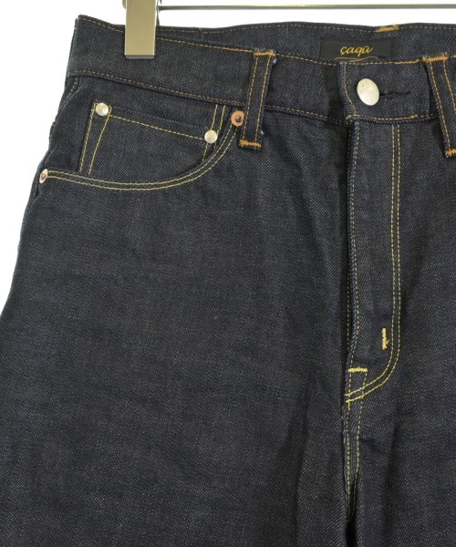 caqu（サキュウ）デニムパンツ 紺 サイズ:1(S位) レディース/2200649803019
