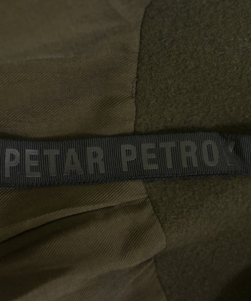 PETAR PETROV（ペーターペドロフ）ピーコート カーキ サイズ:M レディース/2200722583029