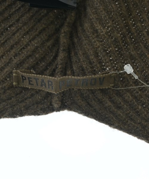 PETAR PETROV（ペーターペドロフ）マフラー 茶 サイズ:- レディース/2200722583036