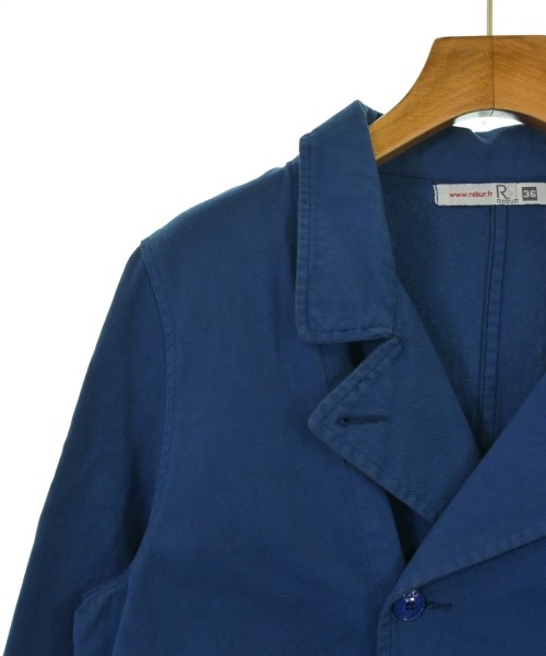 ROBUR（ローバー）テーラードジャケット 青 サイズ:36(S位) レディース/2200650588141