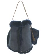 MUKU（ムク）ハンドバッグ 紺 サイズ:- レディース/2200677443201