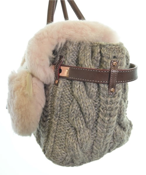 MUKU（ムク）ハンドバッグ グレー サイズ:- レディース/2200654950395