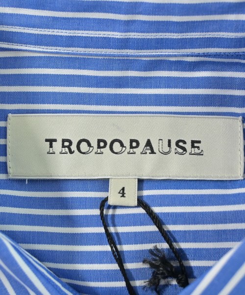TROPOPAUSE（トロポポーズ）カジュアルシャツ 青 サイズ:4(XL位) メンズ/2200614814088