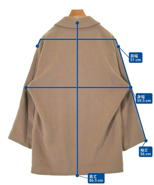 CHRISTIAN AUJARD（クリスチャンオジャール）チェスターコート ベージュ サイズ:-(XL位) メンズ/2200622742014