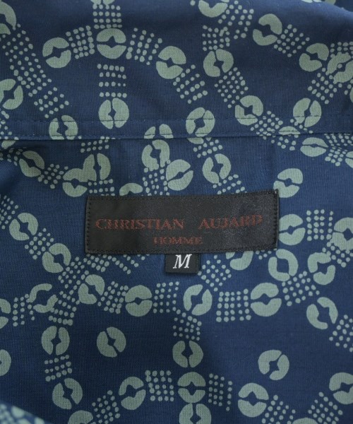 CHRISTIAN AUJARD（クリスチャンオジャール）カジュアルシャツ 紺 サイズ:M メンズ/2200694758050