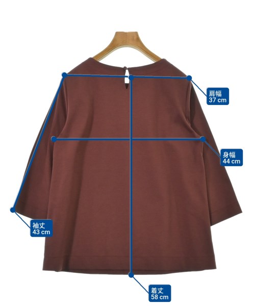 CHRISTIAN AUJARD（クリスチャンオジャール）Tシャツ・カットソー 茶 サイズ:9T(M位) レディース/2200684874296