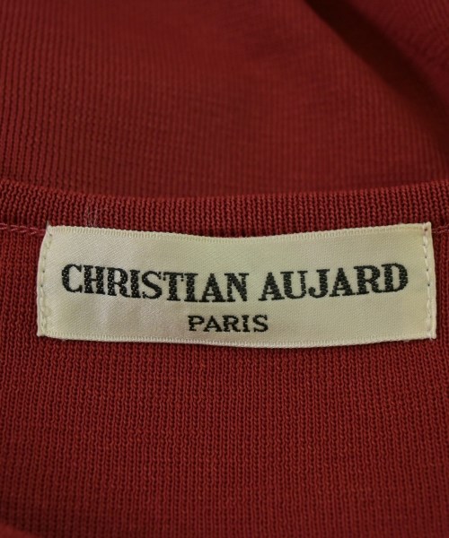 CHRISTIAN AUJARD（クリスチャンオジャール）ニット・セーター 赤 サイズ:7(S位) レディース/2200684874357