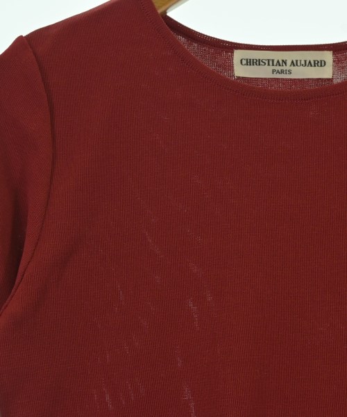 CHRISTIAN AUJARD（クリスチャンオジャール）ニット・セーター 赤 サイズ:7(S位) レディース/2200684874357