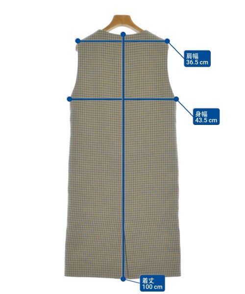 pierre cardin（ピエールカルダン）ワンピース グレー サイズ:38(S位) レディース/2200678220047