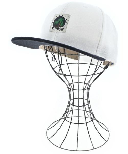 7union(セブンユニオン)キャップ 白 サイズ:F/2200665758096