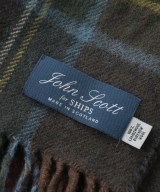 John Scott（ジョンスコット）マフラー 茶 サイズ:- レディース/2200655676027