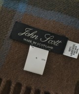 John Scott（ジョンスコット）マフラー 茶 サイズ:- レディース/2200660239071