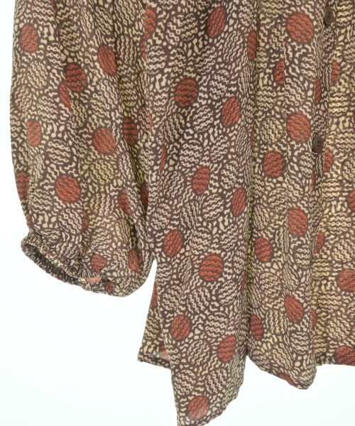 Tucker（タッカー）ブラウス 茶 サイズ:S レディース/2200661085035