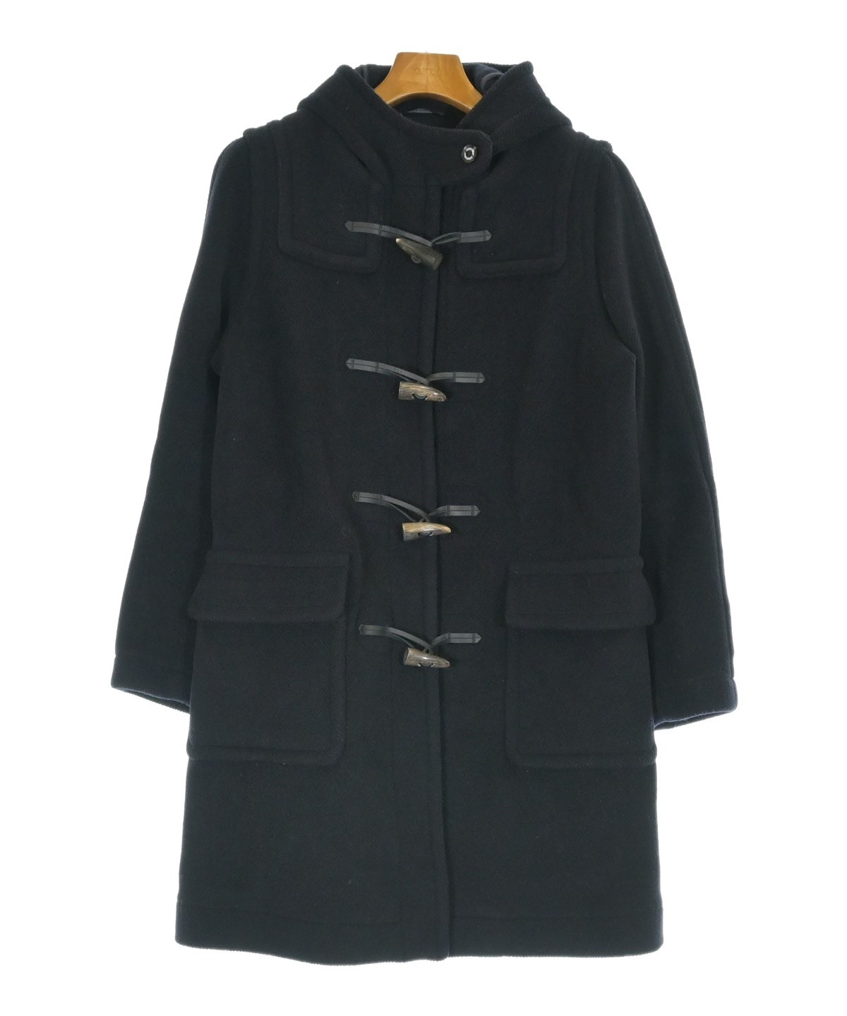 インバーティア ダッフルコート 濃紺　サイズ34 INVERTERE （インバーティア）ダッフルコート 紺 サイズ:34(S位