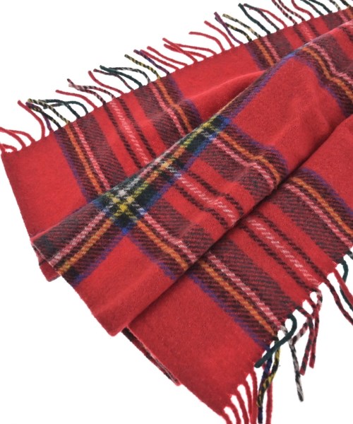 HIGHLAND TWEEDS（ハイランドツイード）マフラー 赤 サイズ:- メンズ/2200650761049