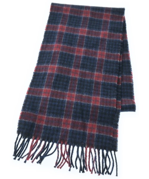 HIGHLAND TWEEDS(ハイランドツイード)マフラー 青 サイズ:-/2200649340088