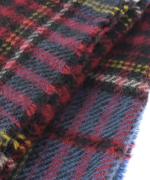 HIGHLAND TWEEDS（ハイランドツイード）マフラー 赤 サイズ:- レディース/2200721539058