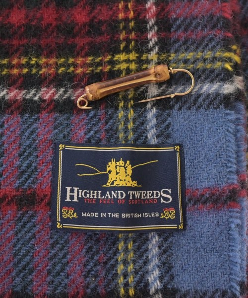 HIGHLAND TWEEDS（ハイランドツイード）マフラー 赤 サイズ:- レディース/2200721539058